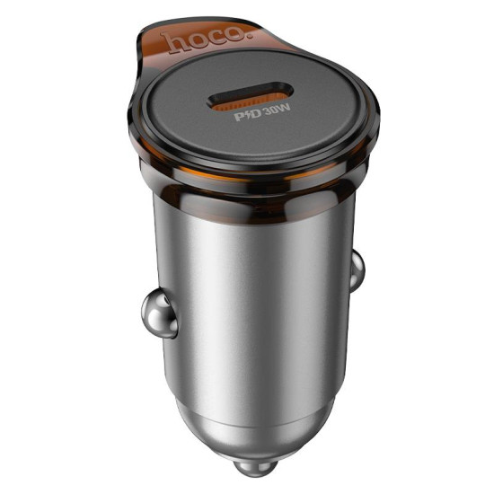 HOCO NZ16 ΦΟΡΤΙΣΤΗΣ ΑΥΤΟΚΙΝΗΤΟΥ, RIGOROUS PD30W, 1 ΘΥΡΑ , ΓΚΡΙ HOCO NZ16 ΦΟΡΤΙΣΤΗΣ ΑΥΤΟΚΙΝΗΤΟΥ, RIGOROUS PD30W, 1 ΘΥΡΑ , ΓΚΡΙ