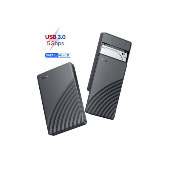 HOCO HB46 USB3.0 2.5-INCH SATA HARD DRIVE ENCLOSURE HOCO HB46 USB3.0 2.5-INCH SATA HARD DRIVE ENCLOSURE