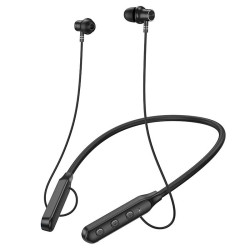 HOCO ES74 REFINADO BLUETOOTH ΑΚΟΥΣΤΙΚΑ, ΜΑΥΡΟ