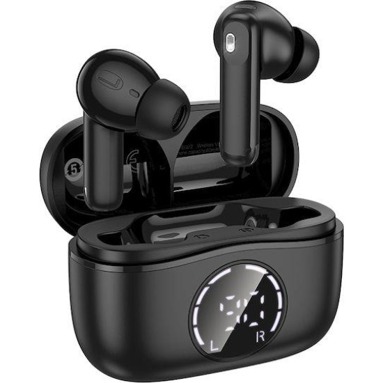 HOCO EQ22 SINGER ΑΣΥΡΜΑΤΑ ΑΚΟΥΣΤΙΚΑ, BLUETOOTH 5.4, ANC+ENC, ΜΑΥΡΟ HOCO EQ22 SINGER ΑΣΥΡΜΑΤΑ ΑΚΟΥΣΤΙΚΑ, BLUETOOTH 5.4, ANC+ENC, ΜΑΥΡΟ
