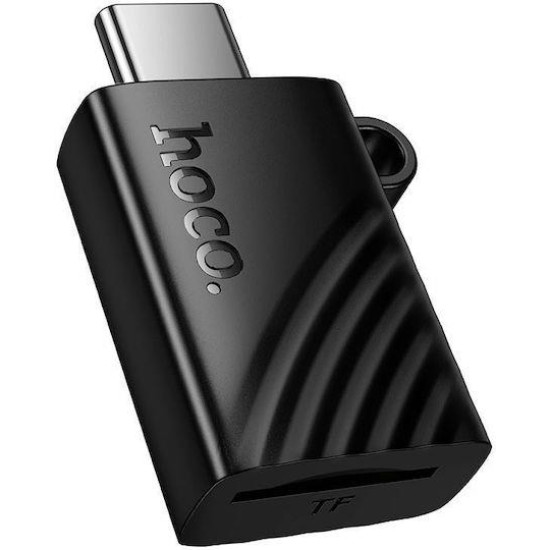 HOCO HB53 ΑΝΑΓΝΩΣΤΗΣ ΚΑΡΤΩΝ TF, TYPE-C 2.0, ΜΑΥΡΟ HOCO HB53 ΑΝΑΓΝΩΣΤΗΣ ΚΑΡΤΩΝ TF, TYPE-C 2.0, ΜΑΥΡΟ