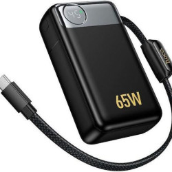 HOCO Q53 SKILLFUL POWERBANK, 12000MAH, PD65W, ΜΑΥΡΟ