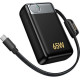 HOCO Q53 SKILLFUL POWERBANK, 12000MAH, PD65W, ΜΑΥΡΟ