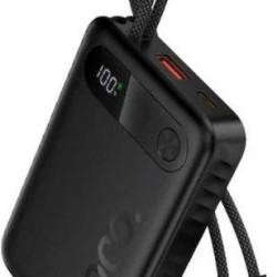 HOCO J171A EDGE POWERBANK, 20000MAH, PD20W, ΜΑΥΡΟ