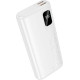 HOCO J158 PRO RUNNER POWERBANK, 22.5W+PD20W, 10000MAH, ΛΕΥΚΟ HOCO J158 PRO RUNNER POWERBANK, 22.5W+PD20W, 10000MAH, ΛΕΥΚΟ