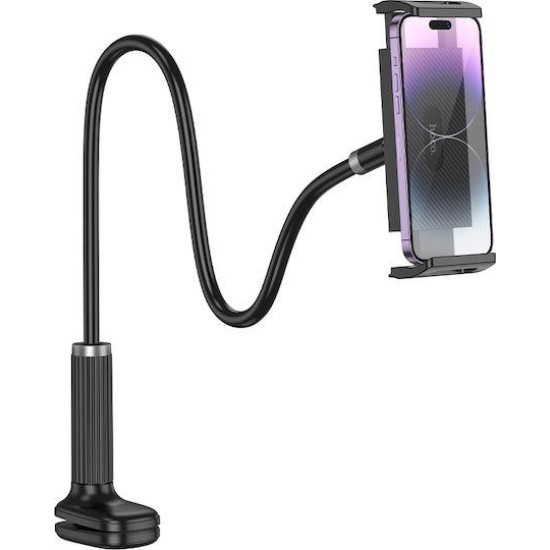 HOCO HD10 ΒΑΣΗ ΓΡΑΦΕΙΟΥ, ΓΙΑ ΚΙΝΗΤΑ 4.5-7 ΙΝΤΣΕΣ & TABLET 8-13 ΙΝΤΣΕΣ, ΜΑΥΡΟ