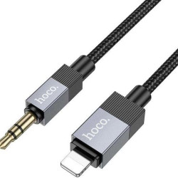 HOCO UPA32A CLEVER, ΨΗΦΙΑΚΟ ΚΑΛΩΔΙΟ ΗΧΟΥ, 3.5mm ΣΕ LIGHTNING, ΜΑΥΡΟ