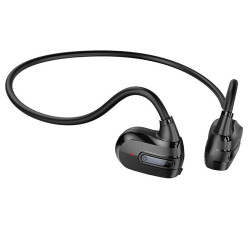 HOCO ES63 ΑΚΟΥΣΤΙΚΑ HANDSFREE GRACEFUL AIR CONDUCTION, ΜΑΥΡΟ HOCO ES63 ΑΚΟΥΣΤΙΚΑ HANDSFREE GRACEFUL AIR CONDUCTION, ΜΑΥΡΟ