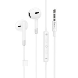 HOCO M109 ΑΚΟΥΣΤΙΚΑ HANDSFREE 3,5mm SUNNY ME ΧΕΙΡΙΣΤΗΡΙΟ ΣΤΟ ΚΑΛΩΔΙΟ, ΛΕΥΚΟ HOCO M109 ΑΚΟΥΣΤΙΚΑ HANDSFREE 3,5mm SUNNY ME ΧΕΙΡΙΣΤΗΡΙΟ ΣΤΟ ΚΑΛΩΔΙΟ, ΛΕΥΚΟ