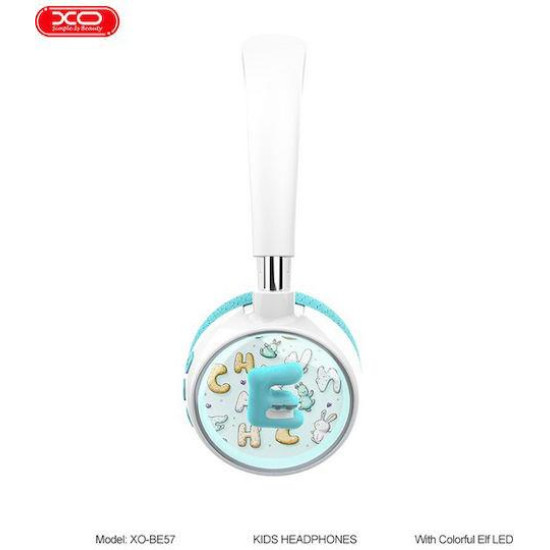 XO BE57, ΑΣΥΡΜΑΤΑ ΠΑΙΔΙΚΑ HEADPHONES, ΜΠΛΕ