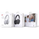 XO BE55, ΑΣΥΡΜΑΤΑ HEADSET, ΑΝΑΔΙΠΛΟΥΜΕΝΑ, ANC, ΛΕΥΚΑ