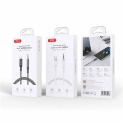 XO NB-R297B, ΚΑΛΩΔΙΟ ΗΧΟΥ TYPE-C ΣΕ 3.5mm, ΛΕΥΚΟ XO NB-R297B, ΚΑΛΩΔΙΟ ΗΧΟΥ TYPE-C ΣΕ 3.5mm, ΛΕΥΚΟ