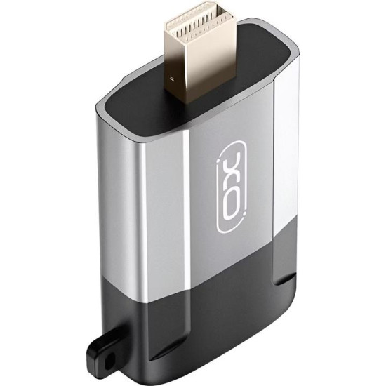 XO GB015, ΑΝΤΑΠΤΟΡΑΣ ΜINI DISPLAY PORT ΣΕ HDMI, ΓΚΡΙ