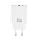 XO CE42, ΦΟΡΤΙΣΤΗΣ ΓΡΗΓΟΡΗΣ ΦΟΡΤΙΣΗΣ, 2 ΘΥΡΕΣ, 30W, ΛΕΥΚΟΣ