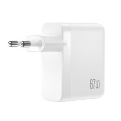 XO CE39, ΦΟΡΤΙΣΤΗΣ ΓΡΗΓΟΡΗΣ ΦΟΡΤΙΣΗΣ, 4 ΘΥΡΕΣ, GAN, 65W, ΛΕΥΚΟΣ XO CE39, ΦΟΡΤΙΣΤΗΣ ΓΡΗΓΟΡΗΣ ΦΟΡΤΙΣΗΣ, 4 ΘΥΡΕΣ, GAN, 65W, ΛΕΥΚΟΣ