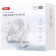 XO MF92, ΑΝΕΜΙΣΤΗΡΑΣ ΓΡΑΦΕΙΟΥ, 8in, ΜΕ USB, ΛΕΥΚΟ