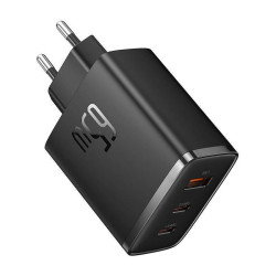 BASEUS CUBE PRO, ΦΟΡΤΙΣΤΗΣ ΓΡΗΓΟΡΗΣ ΦΟΡΤΙΣΗΣ, 3 ΘΥΡΕΣ, 65W, ΜΑΥΡΟ BASEUS CUBE PRO, ΦΟΡΤΙΣΤΗΣ ΓΡΗΓΟΡΗΣ ΦΟΡΤΙΣΗΣ, 3 ΘΥΡΕΣ, 65W, ΜΑΥΡΟ