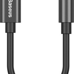 BASEUS L54, ΑΝΤΑΠΤΟΡΑΣ TYPE-C ΣΕ 3.5mm ΘΥΛΗΚΟ, ΜΑΥΡΟ