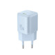 BASEUS PICOGO GAN, ΦΟΡΤΙΣΤΗΣ ΓΡΗΓΟΡΗΣ ΦΟΡΤΙΣΗΣ, ΘΥΡA TYPE-C, 45W, ΜΠΛΕ