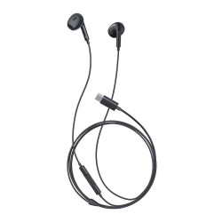 BASEUS ENCOK CZ17, ΕΝΣΥΡΜΑΤΑ ΑΚΟΥΣΤΙΚΑ, SEMI IN EAR, ΜΑΥΡΑ