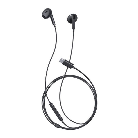 BASEUS ENCOK CZ17, ΕΝΣΥΡΜΑΤΑ ΑΚΟΥΣΤΙΚΑ, SEMI IN EAR, ΜΑΥΡΑ