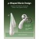 BASEUS ELI SPORT 2, ΑΣΥΡΜΑΤΑ ΑΚΟΥΣΤΙΚΑ, OPEN EAR, TWS, ΛΕΥΚΑ