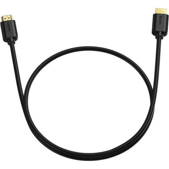 BASEUS HIGH DEFINITION SERIES, ΚΑΛΩΔΙΟ HDMI, 3m, ΜΑΥΡΟ