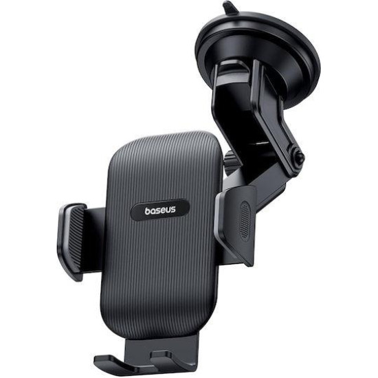 BASEUS ULTRACONTROL GO SERIES, ΒΑΣΗ ΣΤΗΡΙΞΗΣ ΚΙΝΗΤΟΥ, ΜΕ ΒΕΝΤΟΥΖΑ, ΜΑΥΡΟ