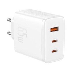 BASEUS CUBE PRO, ΦΟΡΤΙΣΤΗΣ ΓΡΗΓΟΡΗΣ ΦΟΡΤΙΣΗΣ, 3 ΘΥΡΕΣ, 65W, ΛΕΥΚΟ BASEUS CUBE PRO, ΦΟΡΤΙΣΤΗΣ ΓΡΗΓΟΡΗΣ ΦΟΡΤΙΣΗΣ, 3 ΘΥΡΕΣ, 65W, ΛΕΥΚΟ