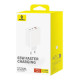 BASEUS CUBE PRO, ΦΟΡΤΙΣΤΗΣ ΓΡΗΓΟΡΗΣ ΦΟΡΤΙΣΗΣ, 3 ΘΥΡΕΣ, 65W, ΛΕΥΚΟ
