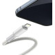 BASEUS HIGH DENSITY, ΚΑΛΩΔΙΟ ΓΡΗΓΟΡΗΣ ΦΟΡΤΙΣΗΣ, TYPE-C ΣΕ LIGHTNING, 20W, 2m, ΛΕΥΚΟ
