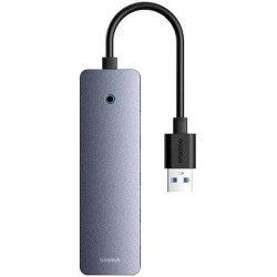BASEUS ULTRAJOY SERIES, USB HUB, 4 ΘΥΡΕΣ, 1 ΘΥΡΑ TYPE-C, ΓΚΡΙ BASEUS ULTRAJOY SERIES, USB HUB, 4 ΘΥΡΕΣ, 1 ΘΥΡΑ TYPE-C, ΓΚΡΙ