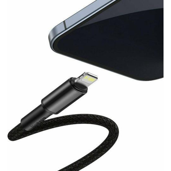 BASEUS HIGH DENSITY, ΚΑΛΩΔΙΟ ΓΡΗΓΟΡΗΣ ΦΟΡΤΙΣΗΣ, TYPE-C ΣΕ LIGHTNING, 20W, 2m, ΜΑΥΡΟ BASEUS HIGH DENSITY, ΚΑΛΩΔΙΟ ΓΡΗΓΟΡΗΣ ΦΟΡΤΙΣΗΣ, TYPE-C ΣΕ LIGHTNING, 20W, 2m, ΜΑΥΡΟ