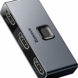 BASEUS MATRIX, ΔΙΑΚΟΠΤΗΣ HDMI SWITCH 2 ΣΕ 1, 1 ΣΕ 2, ΓΚΡΙ BASEUS MATRIX, ΔΙΑΚΟΠΤΗΣ HDMI SWITCH 2 ΣΕ 1, 1 ΣΕ 2, ΓΚΡΙ