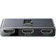 BASEUS MATRIX, ΔΙΑΚΟΠΤΗΣ HDMI SWITCH 2 ΣΕ 1, 1 ΣΕ 2, ΓΚΡΙ
