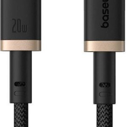 BASEUS DURA SERIES, ΚΑΛΩΔΙΟ ΓΡΗΓΟΡΗΣ ΦΟΡΤΙΣΗΣ, TYPE-C ΣΕ LIGHTNING, 20W, 2m, ΧΡΥΣΟ-ΜΑΥΡΟ BASEUS DURA SERIES, ΚΑΛΩΔΙΟ ΓΡΗΓΟΡΗΣ ΦΟΡΤΙΣΗΣ, TYPE-C ΣΕ LIGHTNING, 20W, 2m, ΧΡΥΣΟ-ΜΑΥΡΟ