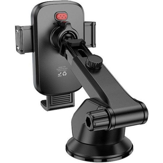 HOCO H79 VISTA, ΒΑΣΗ ΣΤΗΡΙΞΗΣ, ΚΕΝΤΡΙΚΗΣ ΚΟΝΣΟΛΑΣ, ΜΑΥΡΗ