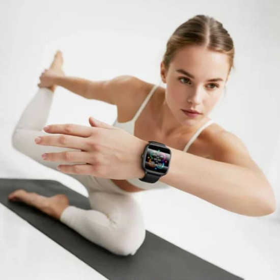 HOCO Y36, SMART WATCH, CALL VERSION, ΜΑΥΡΟ