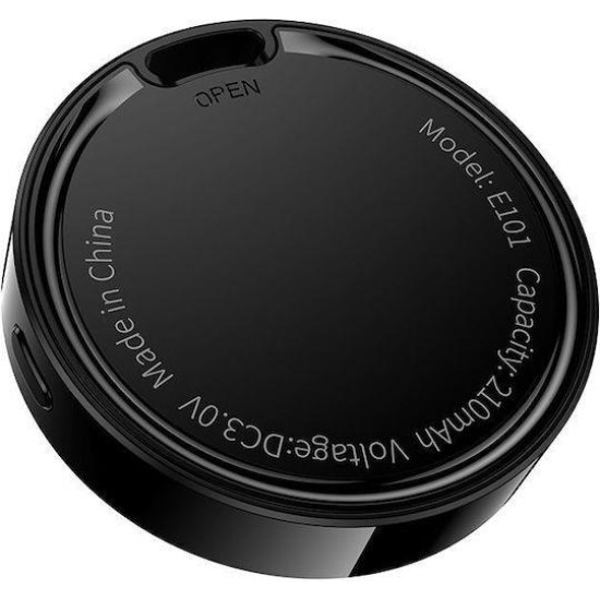 HOCO E101, ANTI-LOST, ANDROID + IOS, ΜΑΥΡΟ