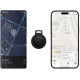HOCO E101, ANTI-LOST, ANDROID + IOS, ΜΑΥΡΟ