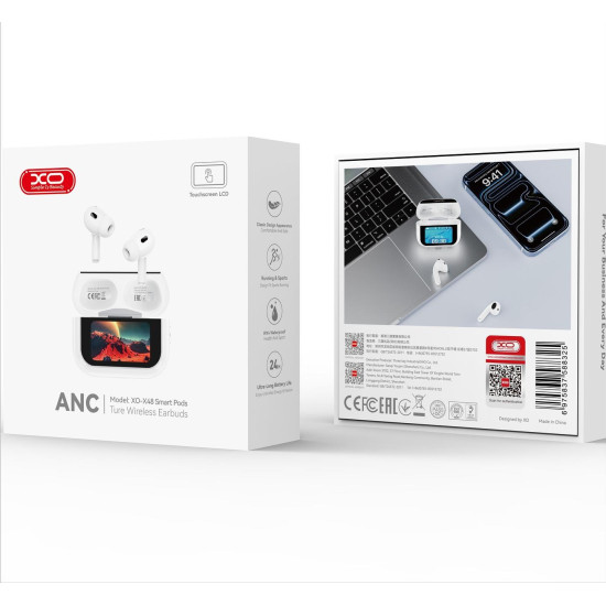 XO X48 SMART 5th GENERATION, ΑΚΟΥΣΤΙΚΑ, TWS, ΛΕΥΚΟ