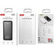 XO PB312, POWERBANK, 10000MAh, ΜΑΥΡΟ