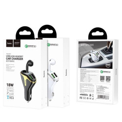 HOCO E47 ΦΟΡΤΙΣΤΗΣ ΑΥΤΟΚΙΝΗΤΟΥ QC3.0 ΚΑΙ ΑΚΟΥΣΤΙΚΟ HANDSFREE 2 ΣΕ 1 ΛΕΥΚΟ HOCO E47 ΦΟΡΤΙΣΤΗΣ ΑΥΤΟΚΙΝΗΤΟΥ QC3.0 ΚΑΙ ΑΚΟΥΣΤΙΚΟ HANDSFREE 2 ΣΕ 1 ΛΕΥΚΟ