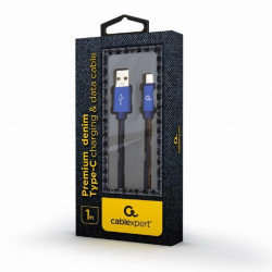 ΚΑΛΩΔΙΟ ΕΠΕΝΔΥΣΗ JEANS USB 2.0 to Type-C 2 m ΚΑΛΩΔΙΟ ΕΠΕΝΔΥΣΗ JEANS USB 2.0 to Type-C 2 m