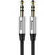 BASEUS YIVEN M30 ΚΑΛΩΔΙΟ ΗΧΟΥ, 3.5mm, 1m, ΜΑΥΡΟ