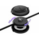 BASEUS BRIGHT MIRROR 2 SERIES, 3 ΣΕ 1, RETRACTABLE, TYPE-C + MICRO USB + LIGHTNING, 3.5A,  1.1M, ΜΑΥΡΟ