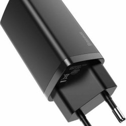 BASEUS GAN 2 LITE ΦΟΡΤΙΣΤΗΣ ΓΡΗΓΟΡΗΣ ΦΟΡΤΙΣΗΣ, 2 ΘΥΡΕΣ, 65W, ΜΑΥΡΟΣ BASEUS GAN 2 LITE ΦΟΡΤΙΣΤΗΣ ΓΡΗΓΟΡΗΣ ΦΟΡΤΙΣΗΣ, 2 ΘΥΡΕΣ, 65W, ΜΑΥΡΟΣ