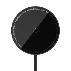BASEUS SIMPLE MINI3 ΑΣΥΡΜΑΤΟΣ ΦΟΡΤΙΣΤΗΣ, 15W, ΜΑΥΡΟΣ BASEUS SIMPLE MINI3 ΑΣΥΡΜΑΤΟΣ ΦΟΡΤΙΣΤΗΣ, 15W, ΜΑΥΡΟΣ