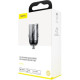 BASEUS TINY STAR MINI, ΦΟΡΤΙΣΤΗΣ ΑΥΤΟΚΙΝΗΤΟΥ ΓΡΗΓΟΡΗΣ ΦΟΡΤΙΣΗΣ, 1 ΘΥΡΑ, 30W, ΓΚΡΙ