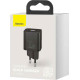 BASEUS SUPER SΙ, ΦΟΡΤΙΣΤΗΣ ΓΡΗΓΟΡΗΣ ΦΟΡΤΙΣΗΣ, 1 ΘΥΡΑ, 30W, ΜΑΥΡΟΣ